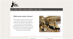 Desktop Screenshot of larrysguitars.com
